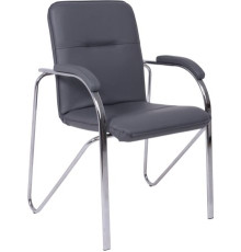 Офисный стул AksHome Samba AKS-1 Pegasso светло-серый/мягкие подлокотники