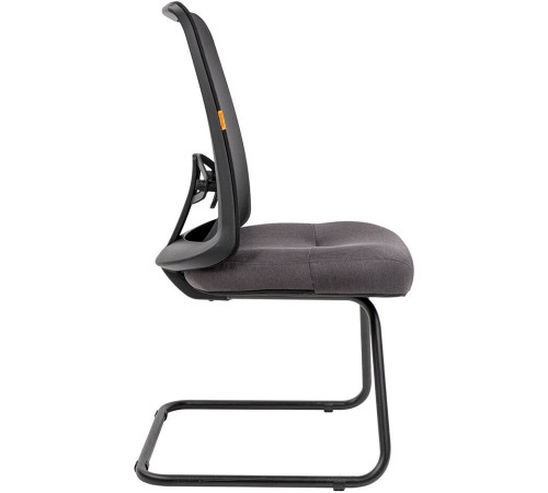 Офисный стул CHAIRMAN 535V ткань черный/серый