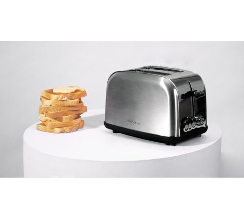 Тостер Cecotec Toastin' Time 850 Inox Lite