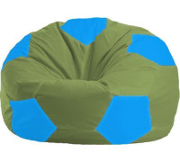 Кресло-мешок Flagman Мяч Стандарт М1.1-229 оливковый/голубой
