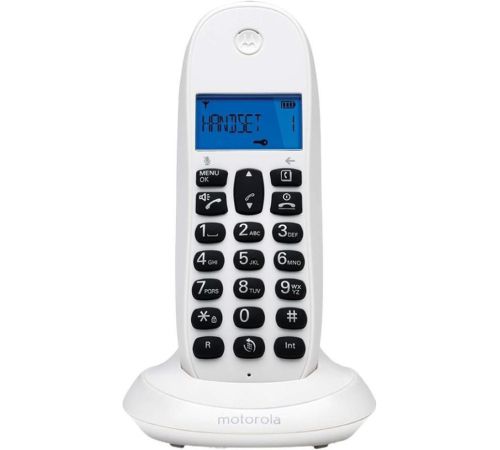 Радиотелефон Motorola C1001CB+ белый