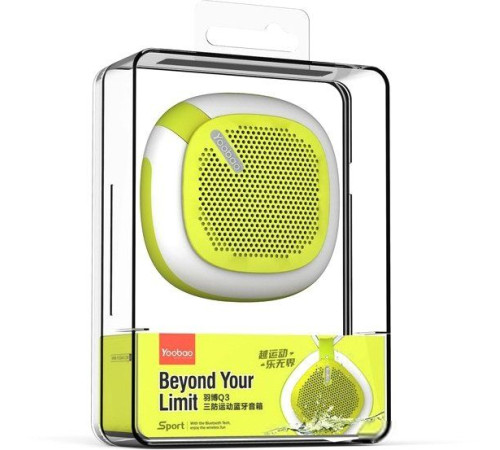 Беспроводная колонка Yoobao Q3 салатовый