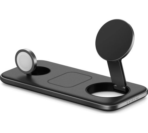Беспроводное зарядное Satechi Qi2 Trio Wireless Charging Pad