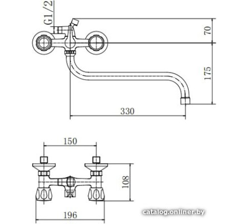 Смеситель Fashun A2209-2