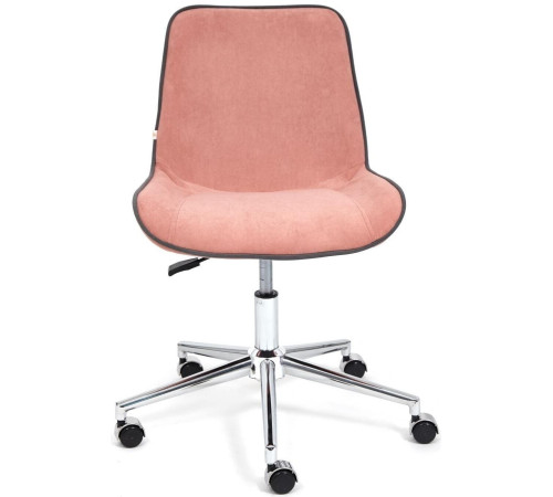 Кресло TetChair Style флок, розовый