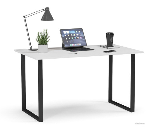 Стол Soma Bliss 120x66 белый/черный