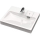 Умывальник MARRBAXX Стайл V50 белый D1, с кронштейном, без сифона