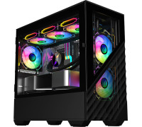 Корпус 1stPlayer DK D7 D7-BK-3F1