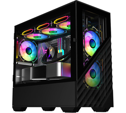 Корпус 1stPlayer DK D7 D7-BK-3F1