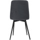 Стул Mio Tesoro Палермо темно-серый/черный