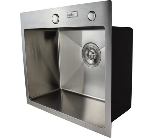 Кухонная мойка MARRBAXX C5040-R стальной/нержавеющая сталь