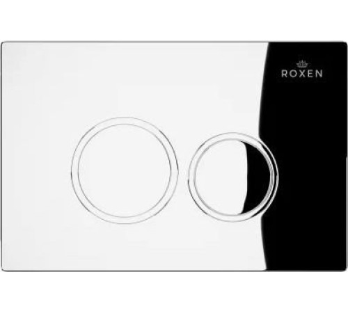 Унитаз подвесной Roxen Martin в комплекте с инсталляцией StounFix Dual Fresh 6 в 1 968509 кнопка: хром глянцевый