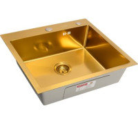 Кухонная мойка ARFEKA Eco AR PVD Nano Decor 70x50 золото