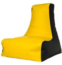 Кресло-мешок Flagman Бумеранг Б1.3-39 желтый/черный
