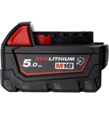 Аккумулятор Milwaukee M18 M18B5-CR 4932479265 18В/5 Ач