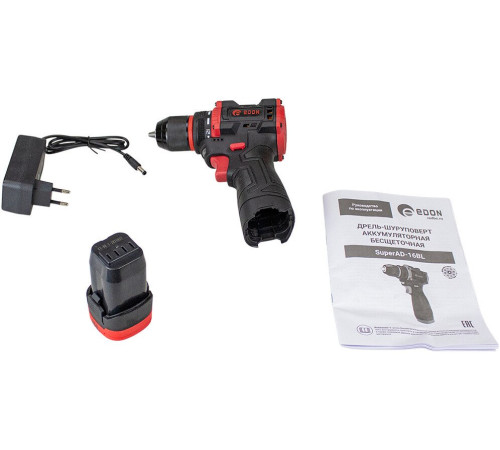 Дрель-шуруповерт Edon Super AD-16BL с 1-им АКБ