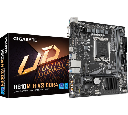 Материнская плата Gigabyte H610M H V3 DDR4 rev. 1.0