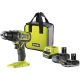 Ударная дрель-шуруповерт Ryobi RPD18-2C52S 5133005526 с 2-мя АКБ 2 Ач+5 Ач, сумка