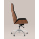 Офисное кресло TopChairs Crown SN A312 8383-29 Walnut Back черный