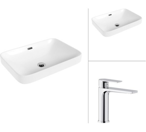 Умывальник Lauter 21441A + Reef 21CK678C