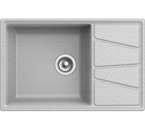 Кухонная мойка GranFest GF-V-780L серый