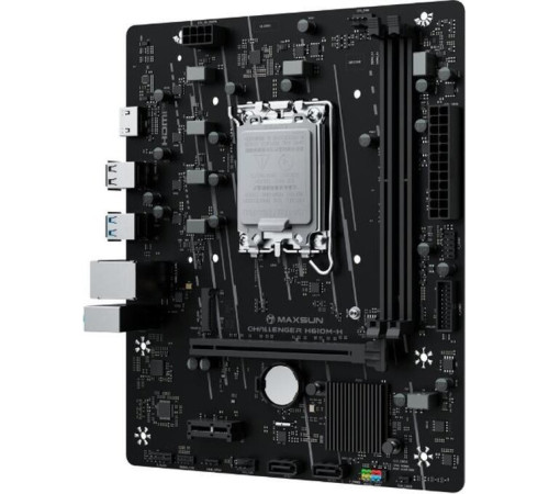 Материнская плата Maxsun Challenger H610M-H V1