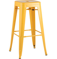 Табурет Stool Group TOLIX барный желтый глянцевый