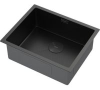 Кухонная мойка ARFEKA ECO AR 550*450 POP-UP BLACK PVD NANO DECOR