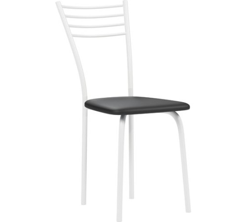 Стул Mio Tesoro Сигма черный/белый