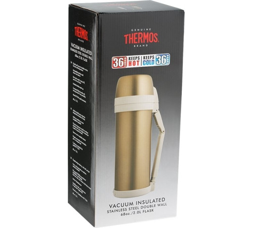 Термос для еды THERMOS FDH-2005 SBK 2л серебристый
