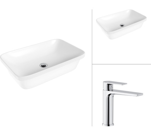 Умывальник Lauter 21370 + Reef 21CK678C