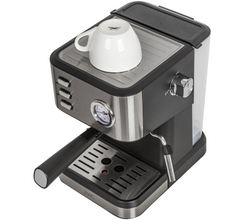 Рожковая кофеварка JVC JK-CF33 черный