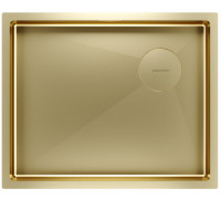 Кухонная мойка Paulmark NEXT-SKEW 54 UNI PM885444-BG золото/брашированное золото