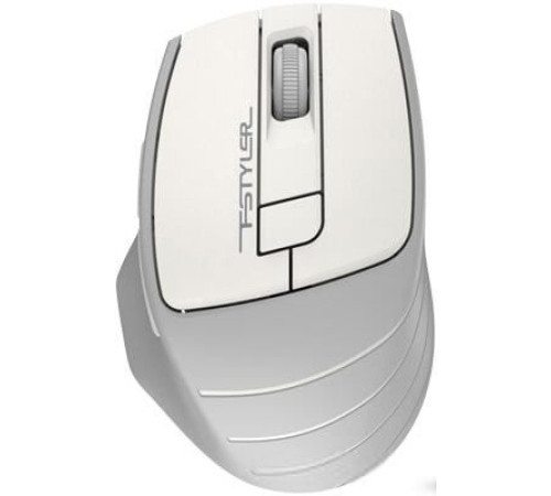 Мышь A4Tech Fstyler FG30S серый/белый