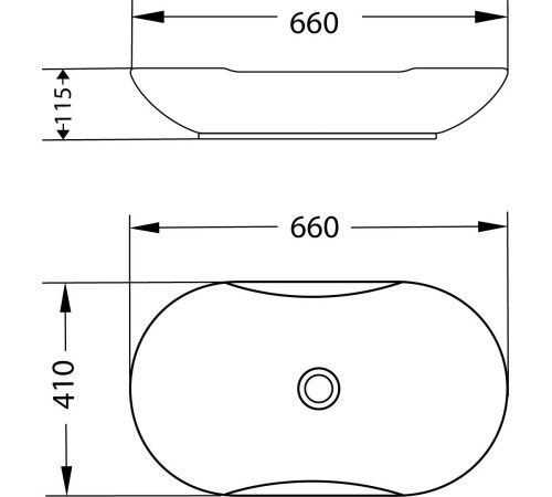Умывальник Lauter 21570 + Cascade 21СК0655BS