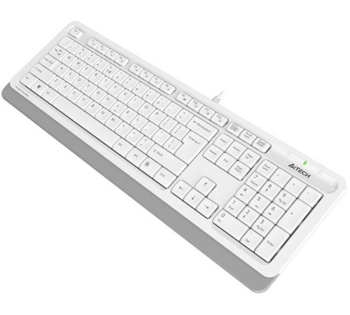 Клавиатура A4Tech Fstyler FK10 белый/серый
