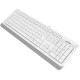 Клавиатура A4Tech Fstyler FK10 белый/серый