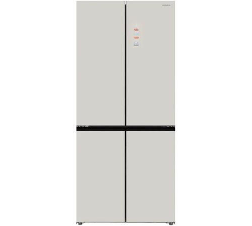 Четырёхдверный холодильник MAUNFELD MFF190NFDBG Matt Inverter