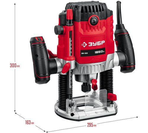 Вертикальный фрезер Зубр ФМ-1650