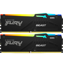 Оперативная память Kingston FURY Beast RGB 2x32ГБ DDR5 6000 МГц KF560C30BBEAK2-64