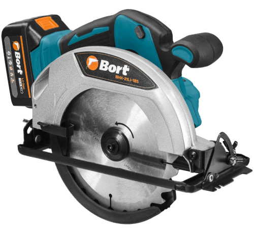 Дисковая циркулярная пила Bort BHK-21Li-185 с 2-мя АКБ