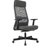 Офисное кресло Бюрократ T-995 серый TW-01, сетка/ткань