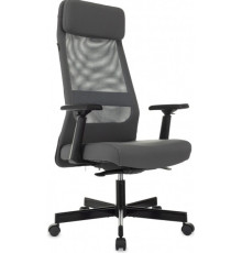Офисное кресло Бюрократ T-995 серый TW-01, сетка/ткань