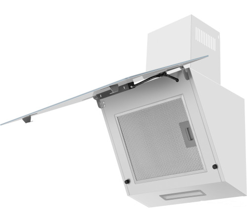 Кухонная вытяжка MAUNFELD Astro 60 белое стекло