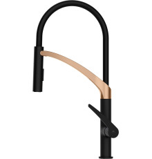 Смеситель Rubineta Ultima-50 BK/RG UL500638