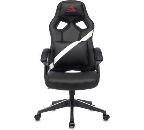 Кресло Zombie Driver черный/белый