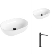 Умывальник Lauter 21836A + Reef 21CK8678BS