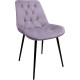 Стул Алвест Av 435 сливовый бархат/черный