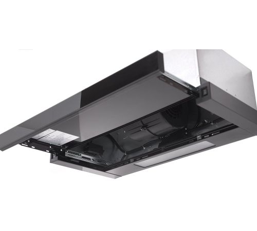 Кухонная вытяжка Exiteq EX-1076 черное стекло