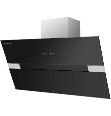 Кухонная вытяжка MAUNFELD Mersey 90 нержавеющая сталь\черное стекло